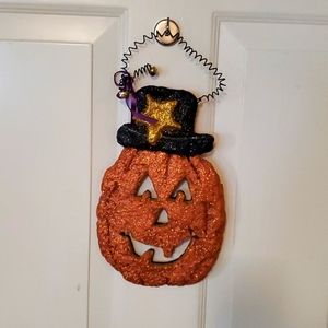 Jack O'lantern wall hanging